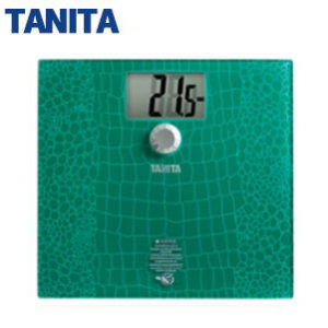 TANITA大視窗超薄電子體重計 HD-381【綠色】